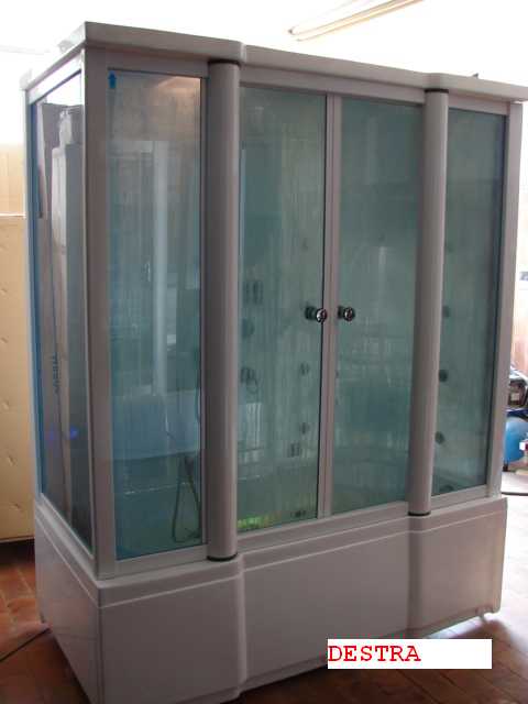 box doccia idromassaggio bagno turco