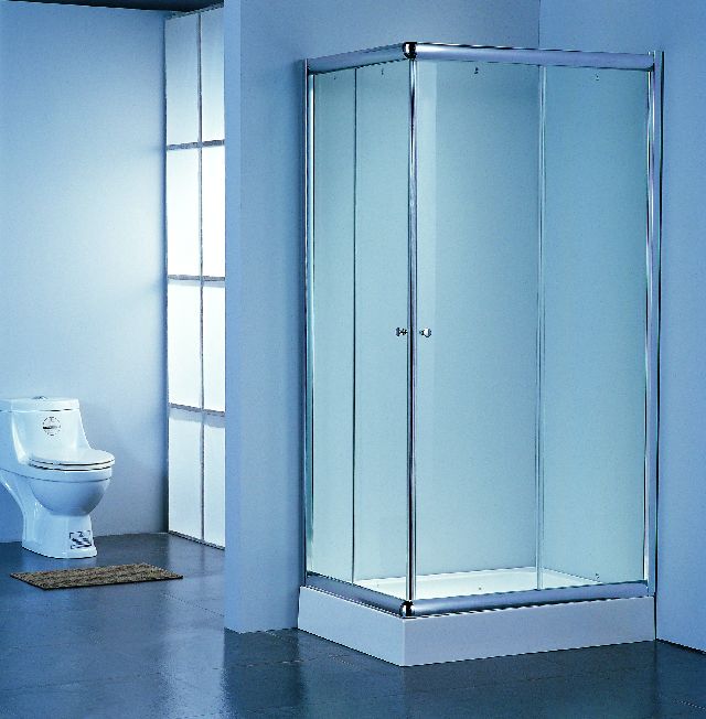 SHOWER ENCLOSURE WITH TRAY CM.100X75 H.200