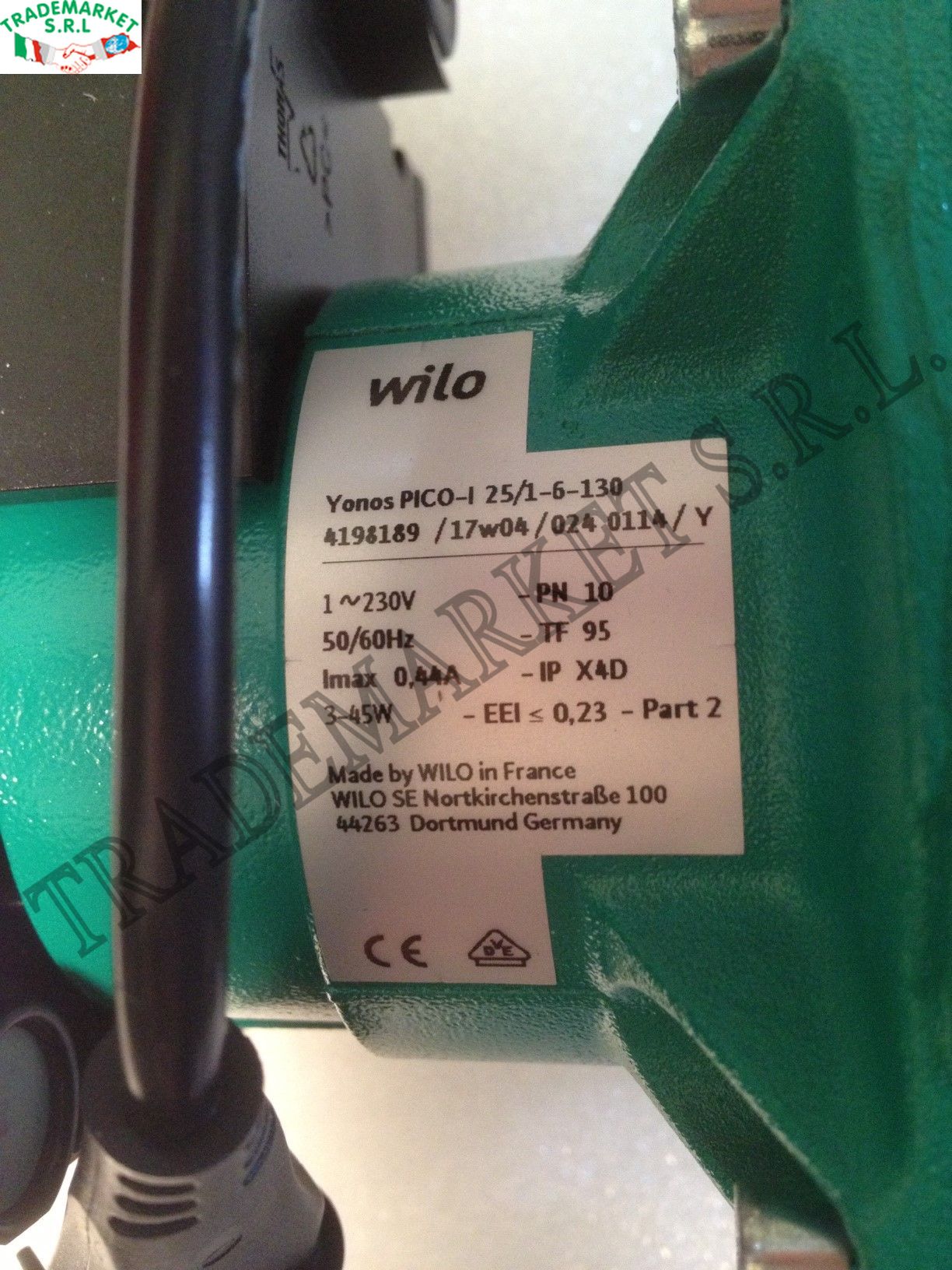 POMPA WILO YONOS PICO-I 25/1-6 INT.130mm