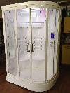 DOCCIA IDROMASSAGGIO MULTIFUNZIONE CON BAGNO TURCO CM.128X98 H.215