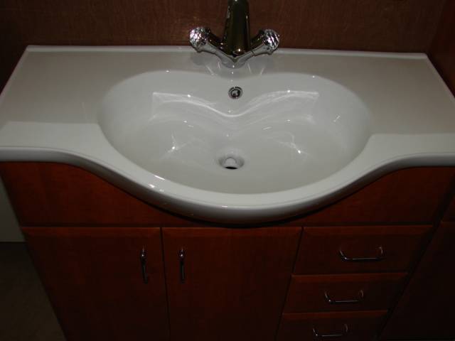 MOBILE PER BAGNO cm. L.90 H.88 P.46 SPECCHIO E MOBILE COME DA FOTO