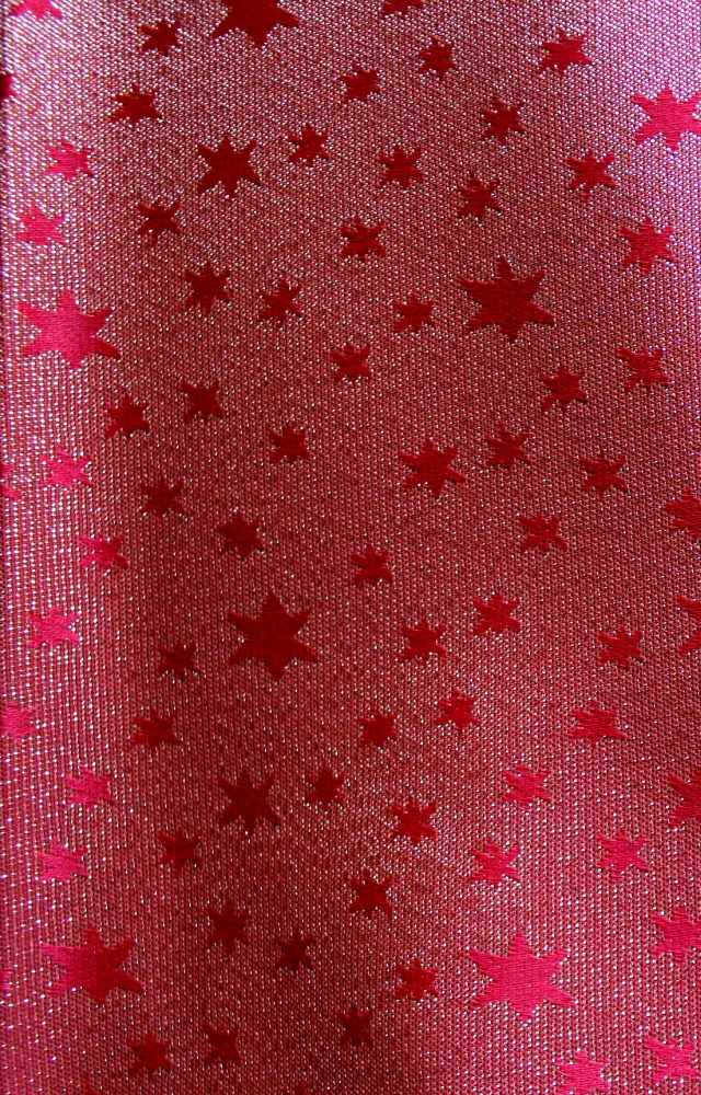 TOVAGLIA NATALIZIA ROSSA CM.160X160 POLIESTERE