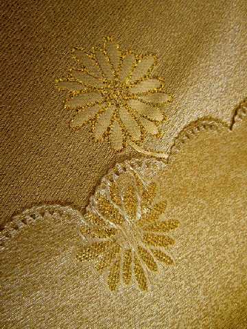 TOVAGLIA NATALIZIA ORO CM.160X220 POLIESTERE