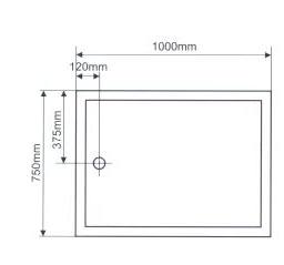 BOX DOCCIA COMPLETO DI BASAMENTO VEDI FOTO CM.100X75 H.200