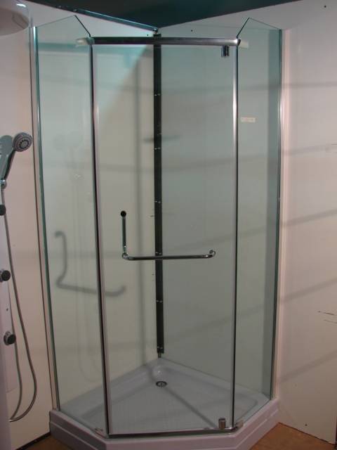 BOX DOCCIA COMPLETO DI BASAMENTO CM.90X90 H.208 VEDI FOTO