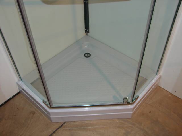BOX DOCCIA COMPLETO DI BASAMENTO CM.90X90 H.208 VEDI FOTO