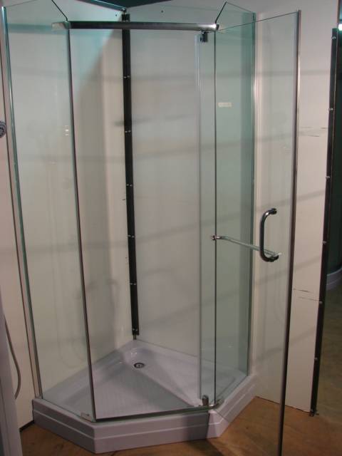 BOX DOCCIA COMPLETO DI BASAMENTO CM.90X90 H.208 VEDI FOTO