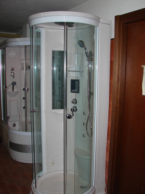 DOCCIA IDROMASSAGGIO BAGNO TURCO CM.83X88 H.215 VEDI FOTO
