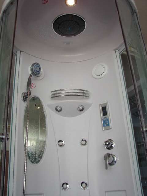 DOCCIA IDROMASSAGGIO BAGNO TURCO CM.95X95 H.220 VEDI FOTO