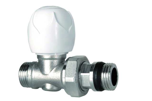VALVOLA TERMOSTATIZZABILE PREDISPOSTA PER TESTA TERMOSTATICA PER TUBO RAME,MULTISTRATO,PE-X
