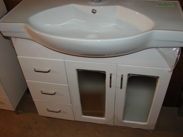 MOBILE PER BAGNO cm. L.90 H.90 COME DA FOTO