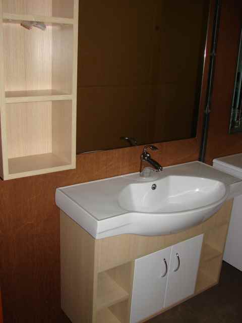 MOBILE PER BAGNO A SOSPENSIONE cm. L.100 H.64 P.48 COME DA FOTO