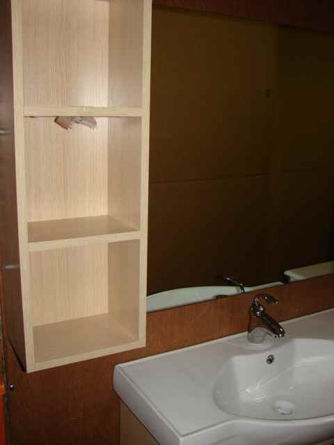 MOBILE PER BAGNO A SOSPENSIONE cm. L.100 H.64 P.48 COME DA FOTO
