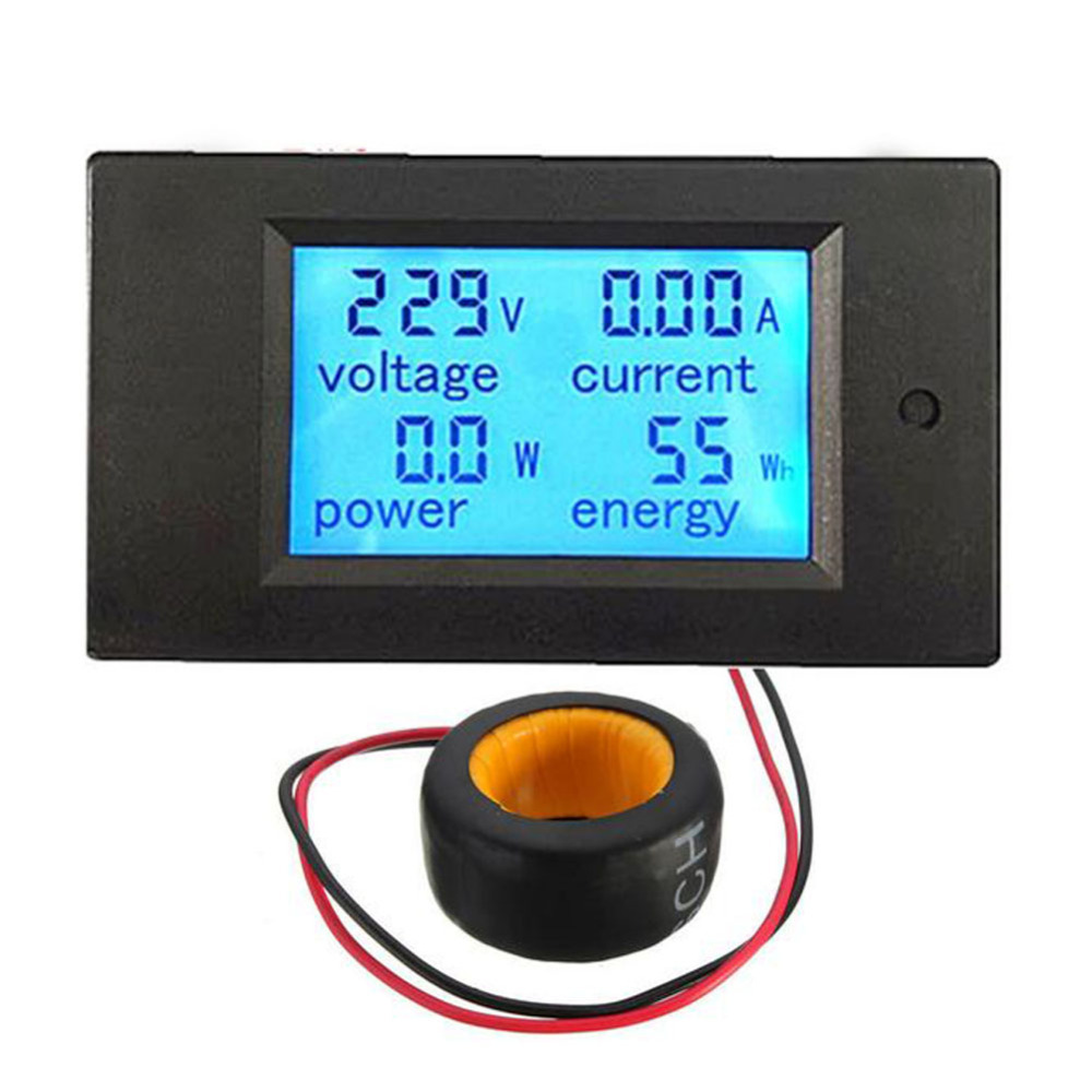 RILEVATORE CONSUMI MULTIFUNZIONE AC 220V