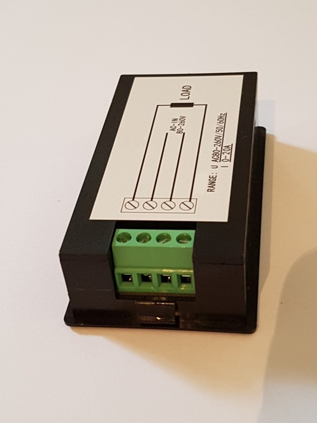 RILEVATORE CONSUMI MULTIFUNZIONE AC 220V