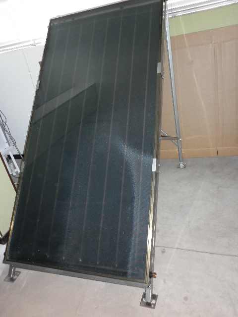 PANNELLO SOLARE TERMICO PIANO CM. 200 X 100 H.8