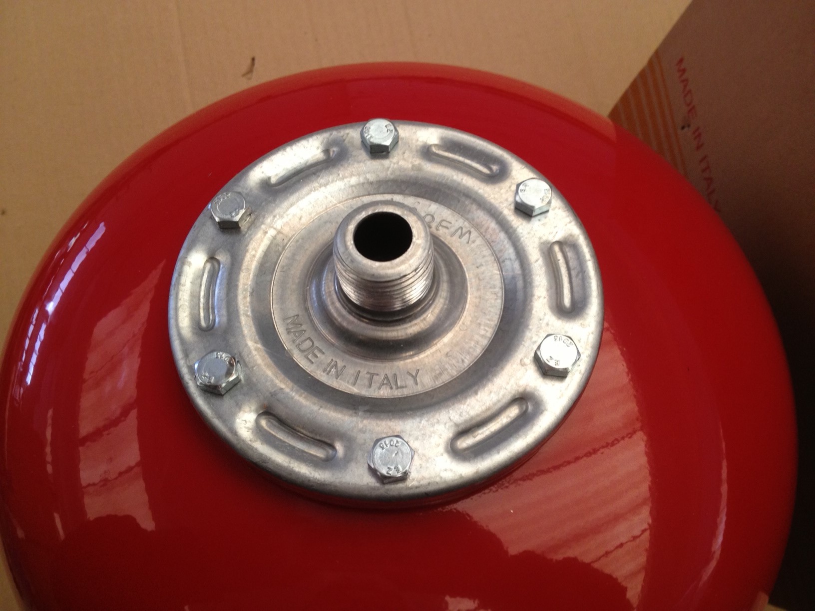 VASO DI ESPANSIONE PER AUTOCLAVI IDROVAREM LITRI 24  CONNESSIONI 1"