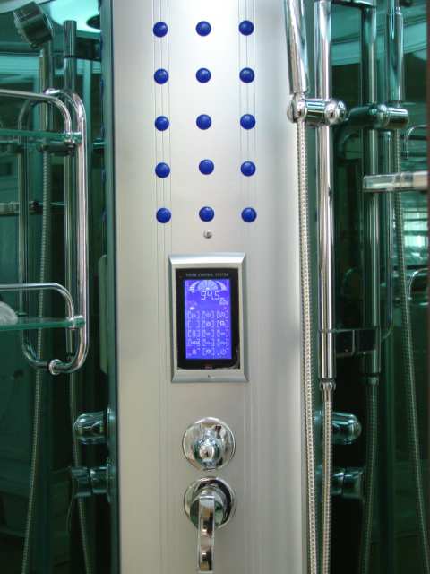 DOCCIA IDROMASSAGGIO BAGNO TURCO (SAUNA) CM. 120X85 H. 215