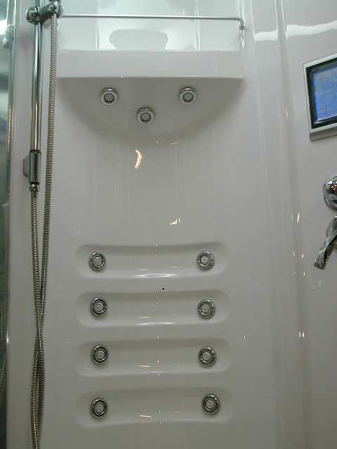 DOCCIA IDROMASSAGGIO BAGNO TURCO (SAUNA) CM. 92X92 H. 215