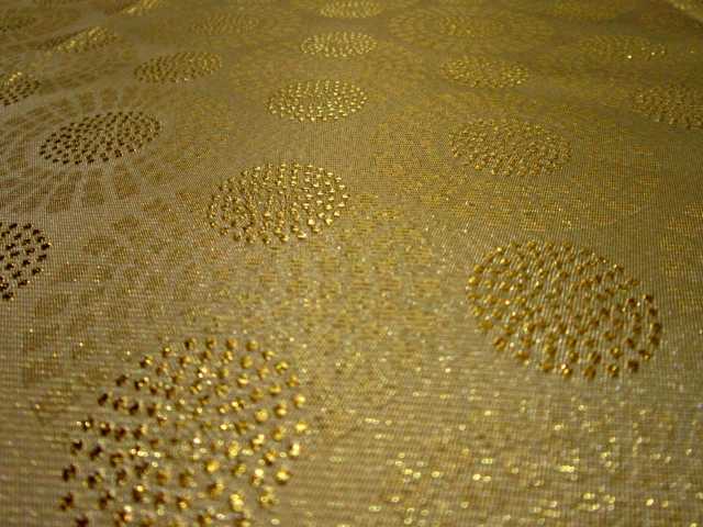 TOVAGLIA NATALIZIA ORO CM.160X220 POLIESTERE