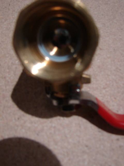 RUBINETTO A SFERA CON SISTEMA PER SONDA DN.25 - 1"
