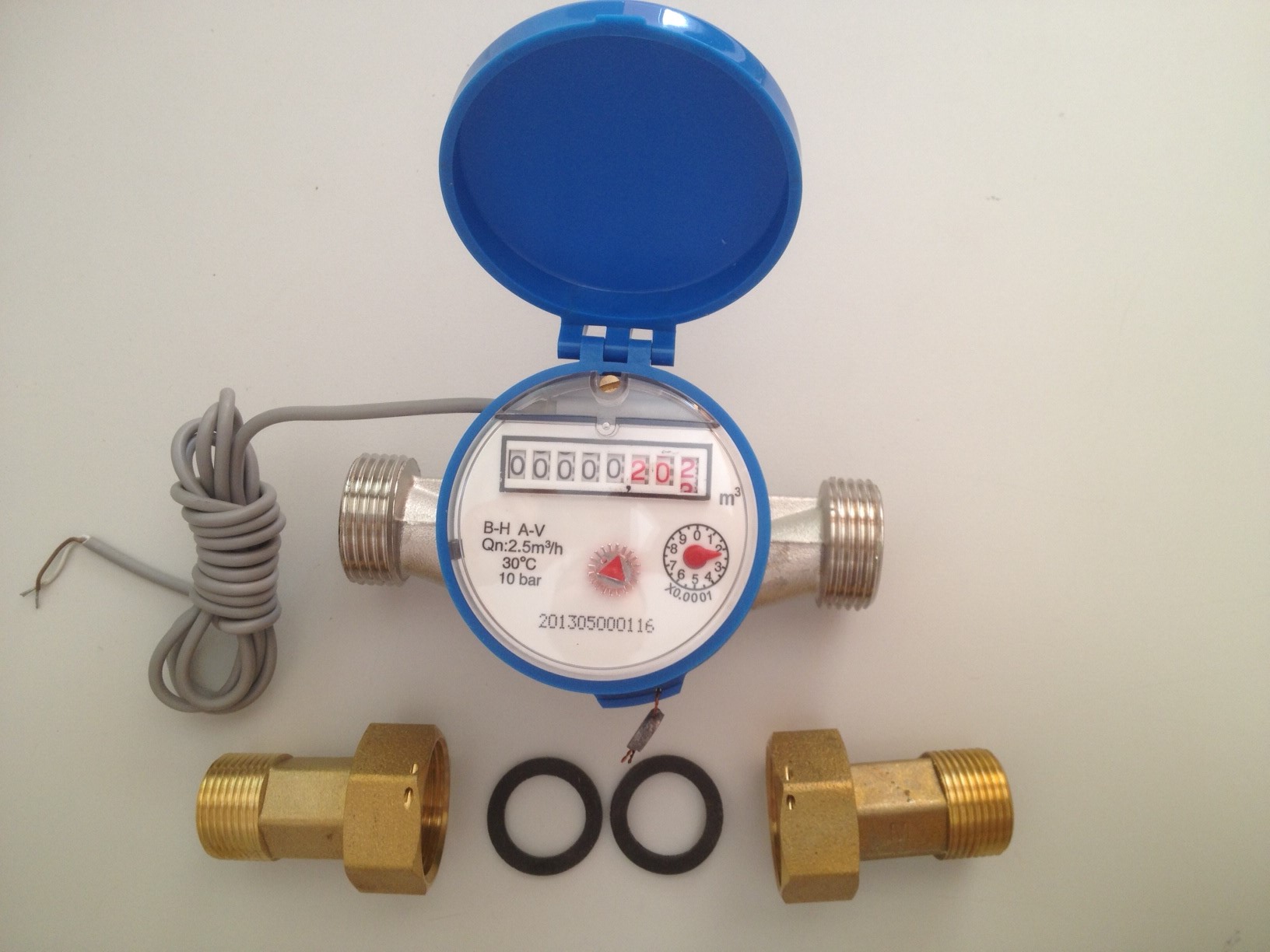 CONTATORE ACQUA FREDDA DN.20 - 3/4" SISTEMA M-BUS A IMPULSI