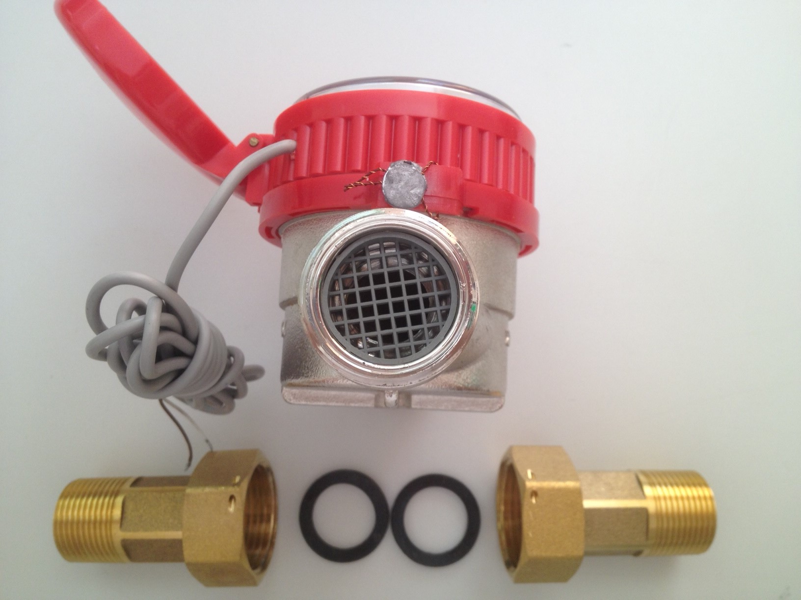 CONTATORE ACQUA CALDA DN.20 - 3/4" SISTEMA M-BUS A IMPULSI