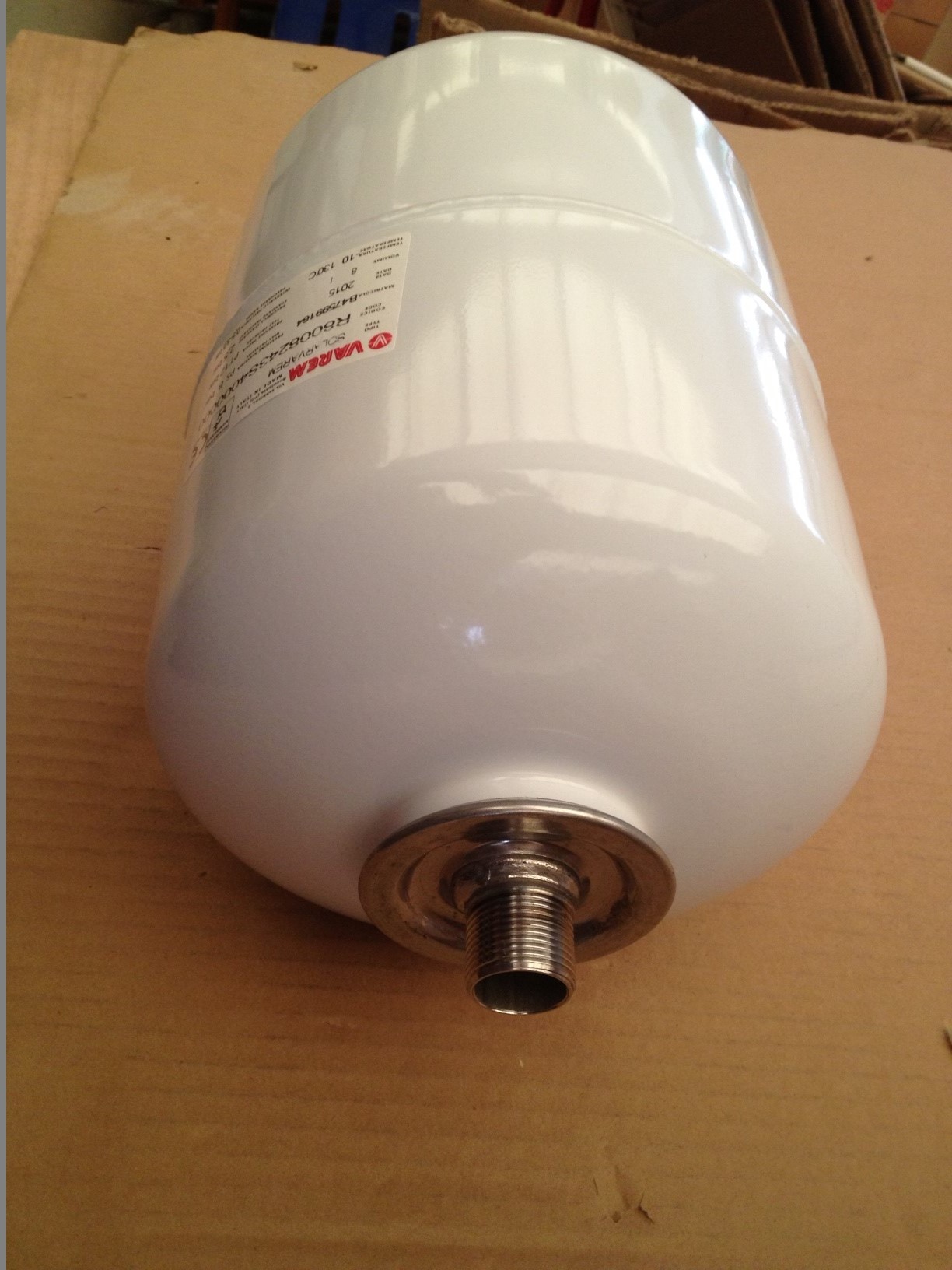 VASO DI ESPANSIONE SOLARVAREM 8 LITRI 3/4"