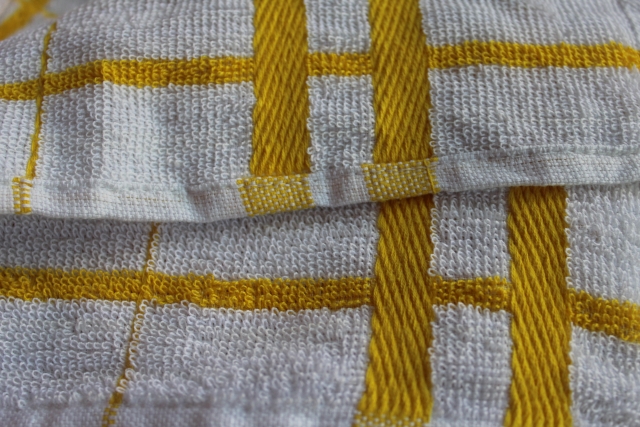 SET DI 4 STROFINACCI COLORATI IN PURO COTONE EGITTO 100%