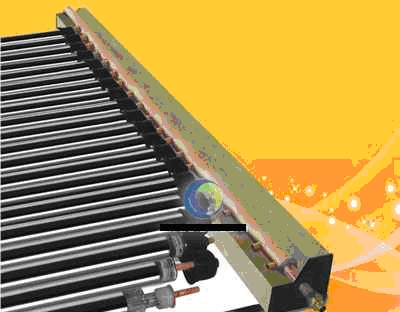 PANNELLO SOLARE SOTTOVUOTO CON 30 TUBI HEAT PIPE