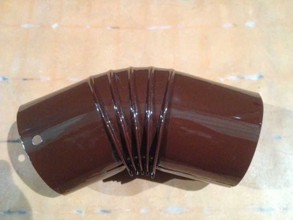 CURVA 45 PER STUFA A LEGNA DIAMETRO CM.13