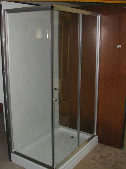 BOX DOCCIA COMPLETO DI PIATTO CM.120X80 H.195