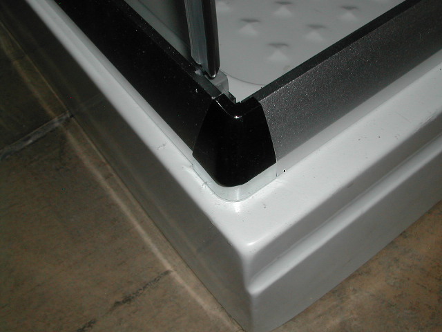 BOX DOCCIA COMPLETO DI PIATTO CM.120X80 H.195
