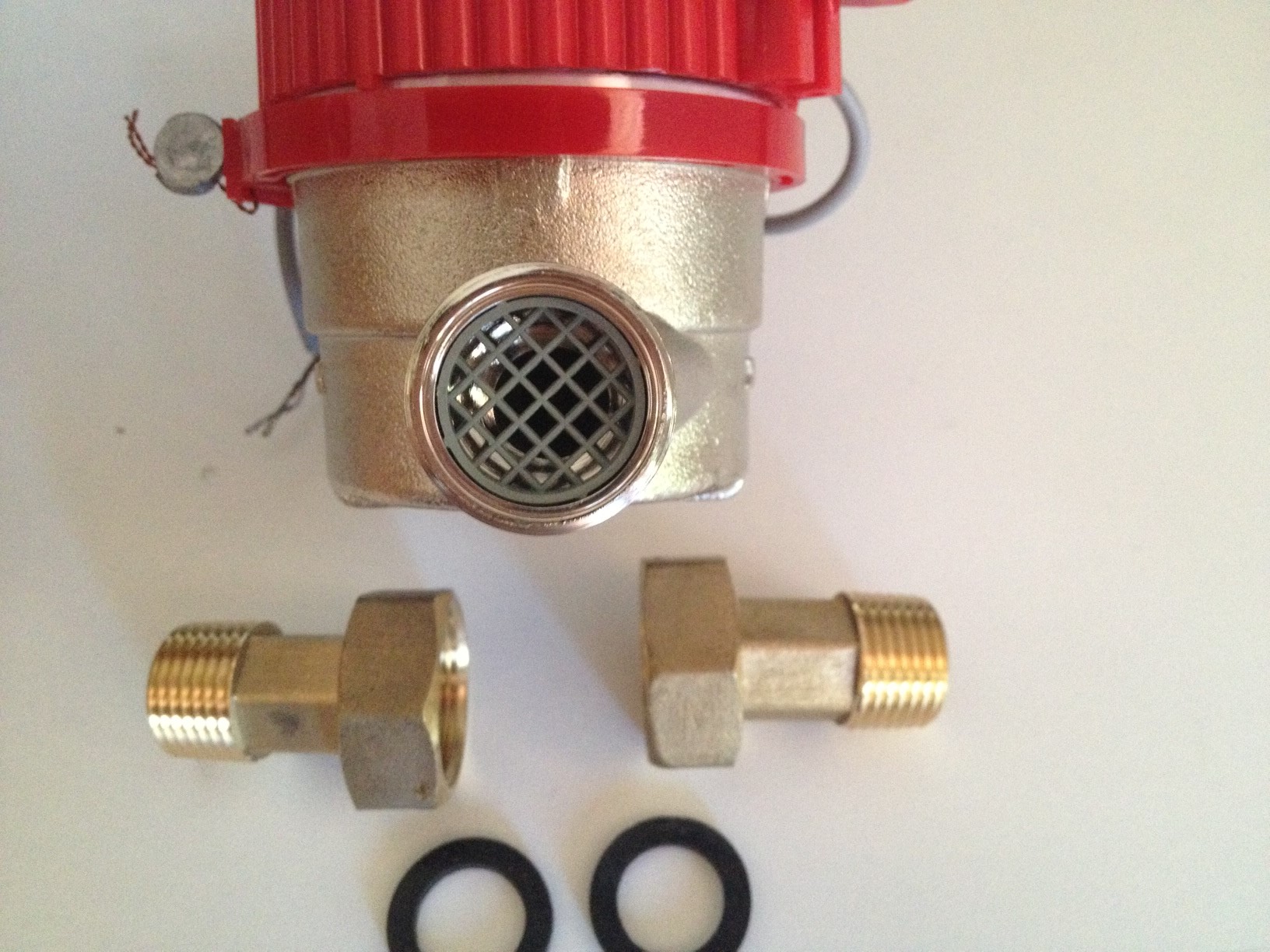 CONTATORE ACQUA CALDA DN.15 - 1/2" SISTEMA M-BUS A IMPULSI