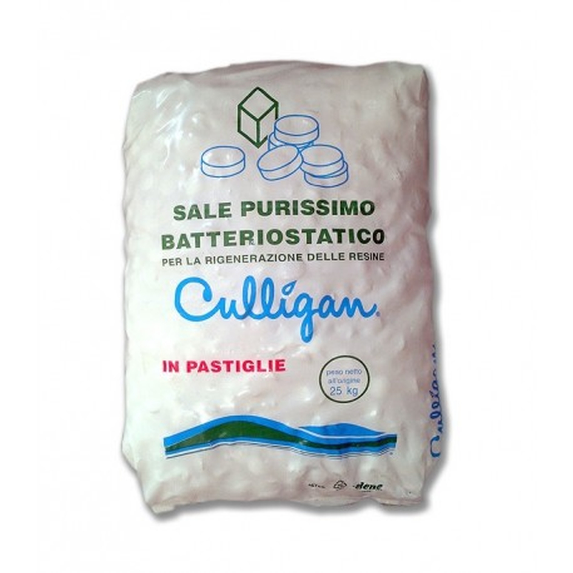 SALE IN PASTIGLIE CULLIGAN SACCO 25Kg  BATTERIOSTATICO